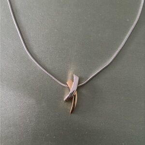 Unique Two Toned Necklace